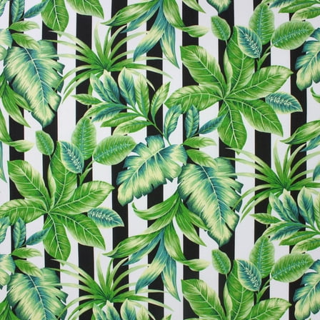 Berkshire Home 100% Polyester 54" Indoor/Outdoor Freemont Palmetto Fabric, by the Yard