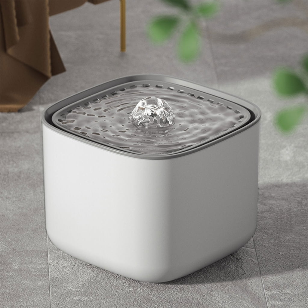 Water Dispenser Quiet Working Automatic Pet Fountain Dogs Waterer for Indoor Pet Easy to Clean Healthy Drinking