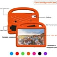 thumbnail image 4 of Cowithday Kids Case for Lenovo Tab M9 9 inch (Model: TB-310FU), EVA Shockproof Kids Friendly Convertible Handle Foldable Stand Kids Child Case Cover for Lenovo 9 inch Tab M9 2023 Tablet, Orange, 4 of 7