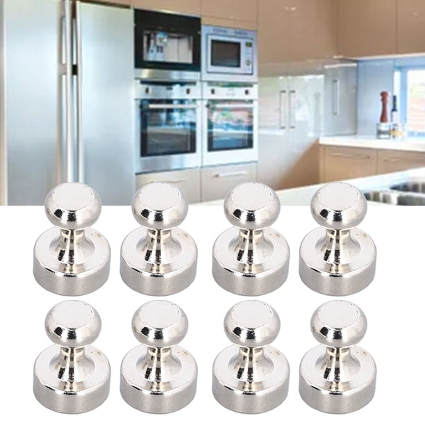 10 Chinchetas, Imanes De Metal Fuertes Para Nevera, Pizarra Blanca, Oficina, Aula