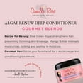 thumbnail image 6 of (2 pack) Camille Rose Algae Renew Strengthen & Nourish All Ages Deep Conditioner with Blue Green Algae & Mango Butter, 8oz, 6 of 11