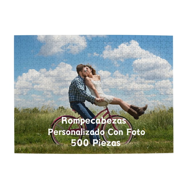 Rompecabezas de Madera Personalizado con tu Foto - 500 Piezas - ¡Añade tu Imagen Favorita!