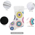 thumbnail image 3 of Coolnut 17.7 Inch Christmas Stockings, 1 PCS Summer Polka Dots Presonalized Large Stocking Sock for Family Holiday Xmas Party Decorations, 3 of 7
