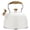 Cream, variant on MaxGear Tea Kettle Stovetop, Whistling Tea Kettles for Stove Top Food Grade Stainless Steel Teapot Kettle 2.5 Liter Black