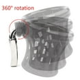 thumbnail image 3 of ALLTIMES Motorcycle Handlebar Drink Cup Holder, for Honda for Gold Wing GL1800 2018-up, Aluminum and Rubber, Silver, 3 of 9