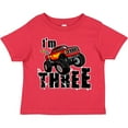 thumbnail image 3 of Inktastic Monster Truck 3rd Birthday Boys or Girls Toddler T-Shirt, 3 of 5