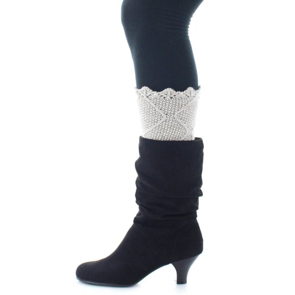 MeMoi Fiaba Diamond Knit Boot Toppers - Womens - Female