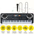 thumbnail image 1 of HLONK 61 Keys Black Digital Music Electronic Keyboard, 1 of 7