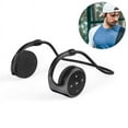 thumbnail image 3 of Auriculares deportivos inalámbricos Bluetooth, auriculares plegables y livianos con sonido estéreo inalámbrico, compatible con tarjeta de memoria, auriculares supraurales cómodos para, 3 of 8