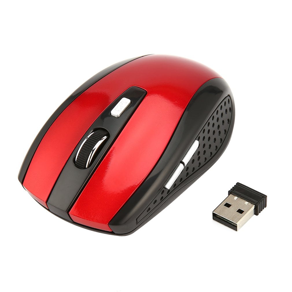 Wireless 2.4GHz Portable Gaming Mouse USB Optical Mice For PC Laptop Computer 