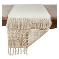 thumbnail image 2 of Fennco Styles Handira Collection Contemporary Moroccan Sequin 100% Pure Cotton 16 x 72 Inch Table Runner, 2 of 4