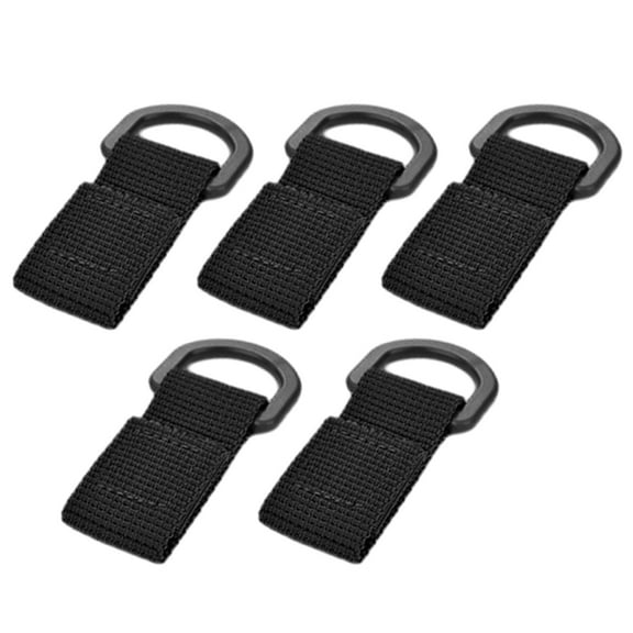 SIEYIO Tactic D-Rings Clip with Hook for Backpacks Accessory Waist Key Holder D-Rings Adaptor for Bag Webbing Attachment Strap