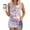 Light Purple, variant on Womens Flower Print Tank Tops Square Neck Sleeveless Casual Loose Fit Shirts Swing Tunic Tops, S-5XL
