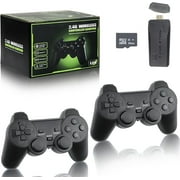 Retro Game Stick - Revisit Classic Games with Built-in 9 Emulators, 20,000+ Games, 4K HD Output, and 2.4GHz Wireless Controller for TV Plug and Play