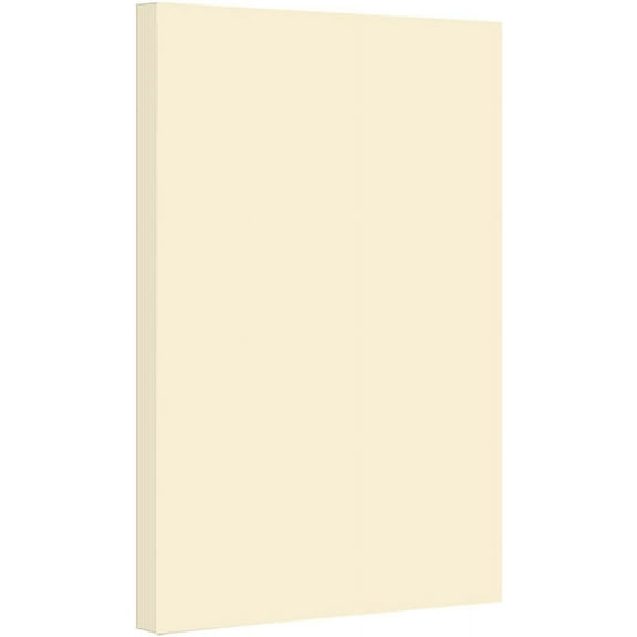 Cream Legal/Menu Size 8.5 X 14 Inches 65lb Cover Stock - 250 Per Pack