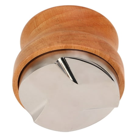 

Coffee Distributor Heat Resistance Detachable Base Design Coffee Hand Tamper Beech Stainless Steel Comfortable Handle Safe For Cafe 51mm/2.0in 53mm/2.1in 58mm/2.3in