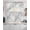 White Light Gray, variant on Gray Marble Swag Curtains for Living Room/Bedroom Windows, Modern Simple Gradient Abstract Patterned Kitchen Curtains and Valances Set 36 Inch Length, Light Filtering Swags Valance Curtain Panels