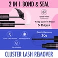 thumbnail image 6 of 432 Pcs Cluster Eyelash DIY Lash Extension Kit 601 Clear Brand, 6 of 7