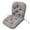 Gray, variant on Wzzjkit Outdoor Seat Cushions 47x24 In, Patio Furniture Cushions with Back Support, High Resilience Foam Chair Cushion Set for Rattan Chair Garden Sofa, Waterproof Replacement Cushions with Ties