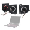 thumbnail image 4 of Ventiladores de refrigeración de CPU para portátil, radiador GPU de 4 pines DC 5V 0.5A para MSI GS65 GS65VR, 4 of 5