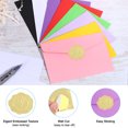 thumbnail image 4 of Unique Bargains Embossed Seal Stickers,  200Pcs Heart Wax Looking Embossed Envelope Self Adhesive Sticker, Gold Tone, 4 of 7