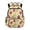 Axolotl Capybara Pattern, variant on Cartoon Dragon School Backpack for Girls Ages 6-8 Large Capacity School Bag Kids Cute Book Bags 17 Inch Lightweight Rucksack with Adjustable Strap