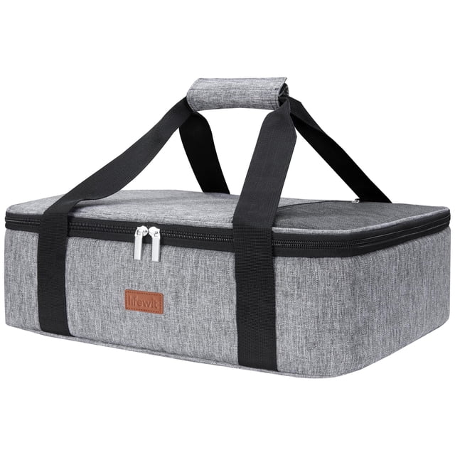 Cacerola aislante Lifewit para comida fría y caliente, 9 x 13 cm