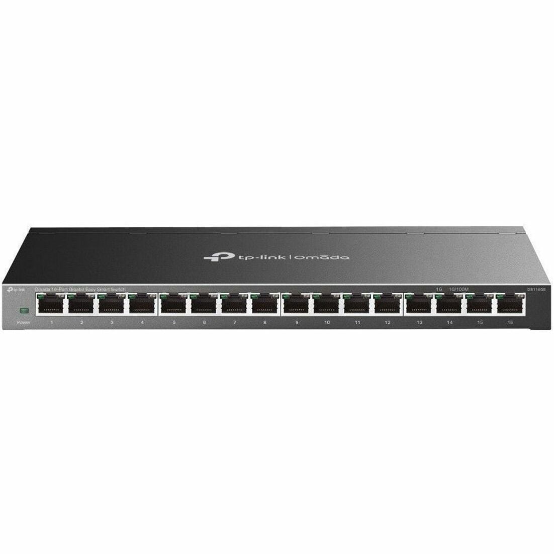 TP-Link Omada 16-Port Gigabit Easy Smart Switch - 16 Ports - Gigabit Ethernet - 10/100/1000Base-T - 2 Layer Supported - 9.19 W Power Consumption - Twisted Pair