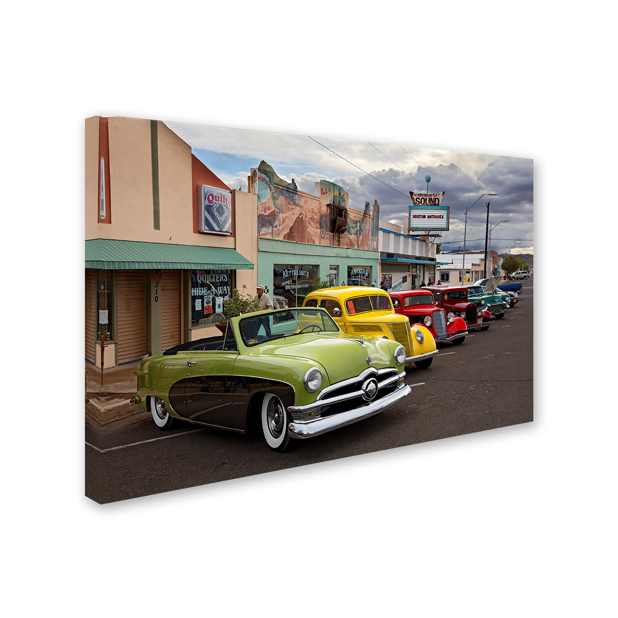 Trademark Fine Art 'Rt 66 Fun Run Kingman' Canvas Art by Mike Jones Photo