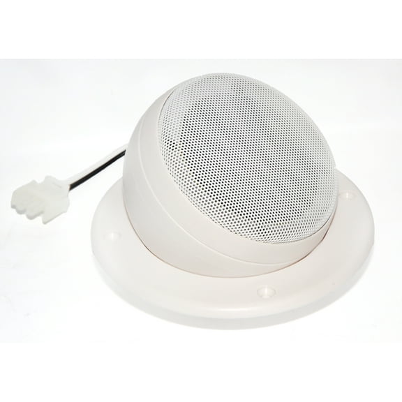 Adjustable Angle 3" Home RV Theater White Satellite Speaker - Ceiling Wall Mount