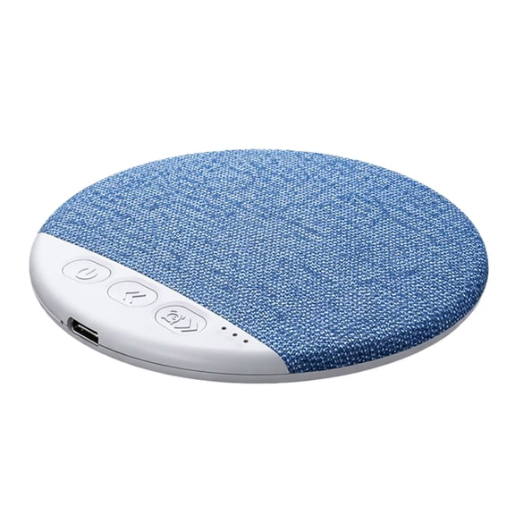 Under Pillow Bluetooth Sleep Speaker, Ultra-Thin Wireless Speaker with White Noise, Portable Hi-Fi Bedside Audio Speaker,Blue