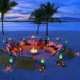 thumbnail image 6 of 4 Pack Outdoor Solar Flame Light,Solar Lights Outdoor for Garden Decorations with Flickering Flame,IP65 Waterproof Solar Powered Yard Lights Torch Light for Lawn Patio Pathway (Green), 6 of 17