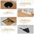 thumbnail image 3 of Large Bed Tray Foldable Portable Multifunction Laptop Desk Lazy Laptop Table, 3 of 6