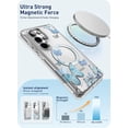 thumbnail image 4 of SHILIU-Cosmo for Samsung Galaxy S25 Ultra Case MagSafe with Built-in Screen Protector [Support Fingerprint ID & Wireless Charger] Full-Body Slim Style Magnetic Phone Case for S25 Ultra, BlueFly, 4 of 4