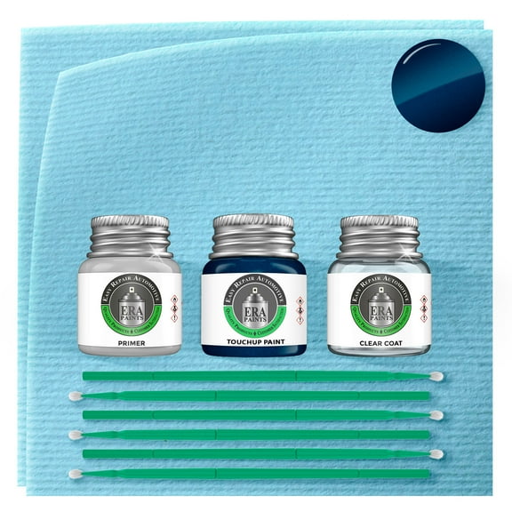 ERA Paints RAY - Blue Pearl for NISSAN Exact Match Touch Up Paint Jar - Premium Kit