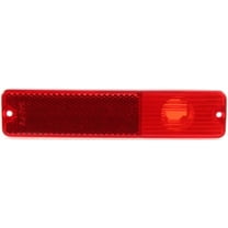 Replacement J732301 Side Marker Compatible with 1968-1983 Jeep CJ5 1968-1971, 1975 CJ6 Rear, Left Driver or Right Passenger