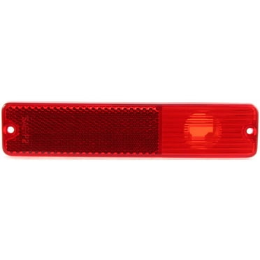 Replacement J732301 Side Marker Compatible with 1968-1983 Jeep CJ5 1968-1971, 1975 CJ6 Rear, Left Driver or Right Passenger