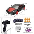 thumbnail image 3 of 4wd Rc Drift Car 1/24 Remote Control Racing High Speed Gtr 4wd Rc Car Gift, 3 of 5