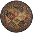 thumbnail image 2 of Safavieh Heritage Trudi Oriental Wool Area Rug, Red/Multi, 10' x 10' Round, 2 of 10