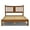 Walnut, variant on Grain Wood Furniture Shaker Solid Wood Slat Bed (Cherry, Queen)
