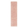 thumbnail image 3 of Unique Loom Trellis Shag Collection Area Rug - Ruth (2' 7" x 10' Runner Light Pink/Ivory), 3 of 11