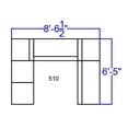 thumbnail image 2 of Flash Furniture Hercules Alon 6 Piece Reception Seating in White, 2 of 2