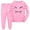 Pink, variant on Aocisk Outfit for Kids Toddler Long Sleeve Cartoon Prints T Shirt Tops Long Pants Outfits Skin-friendly and Comfortable Black 3-4 Years