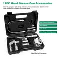 thumbnail image 2 of Grease Machine Accessory Kit 11 Piece Grease Machine Coupler Set for Hard to Reach Grease Fittings Heavy Duty Lubrication Grease Zerk Fitting Adapters with Nozzles and Flex Hose, 2 of 9