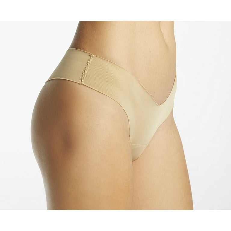 No Camel Toe Under Fit Thong White