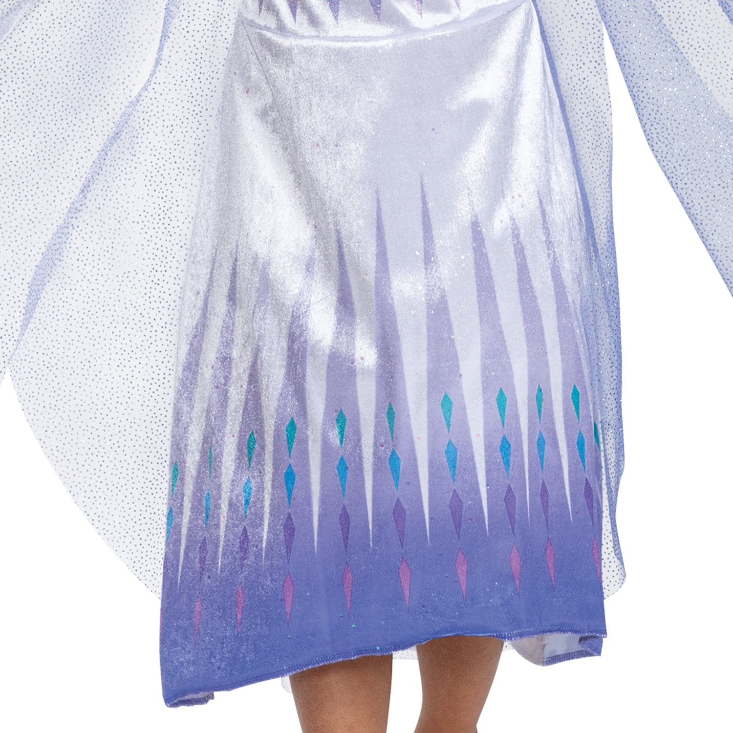 Disney Frozen Snow Queen Elsa Halloween Costume for Toddlers, Toddler Size 2T, by Disguise