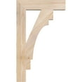 thumbnail image 3 of Ekena Millwork 3 1/2"W x 18"D x 30"H Merced Block Smooth Bracket, Douglas Fir, 3 of 4