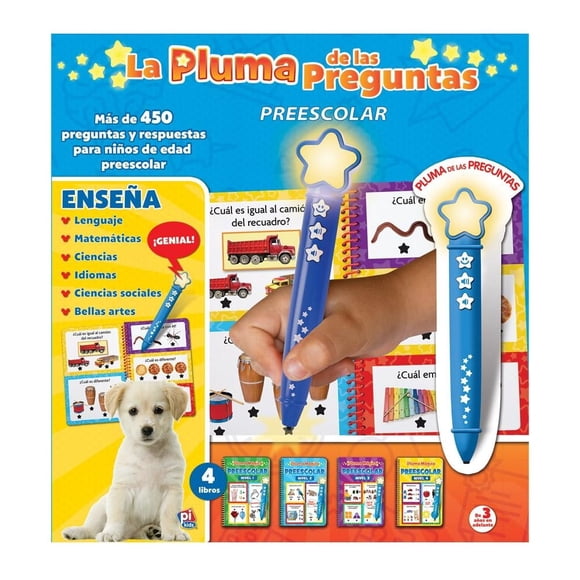 Pluma Mágica de Lujo Preescolar Pikids Pil Equipo Editorial