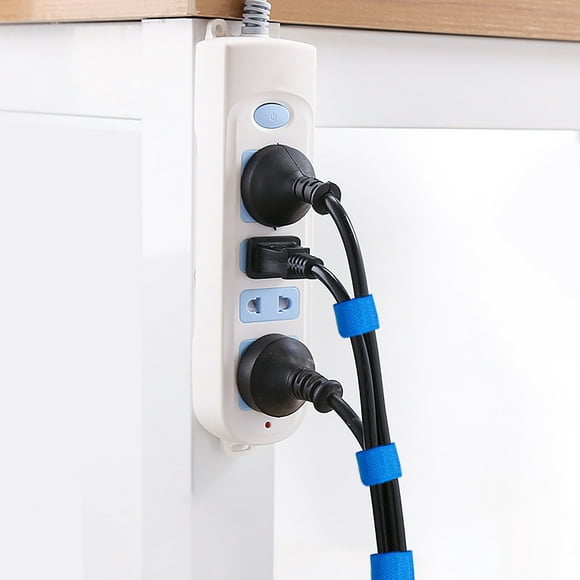 Wire Holder Cable Fastening Ties Rope Cord 30Pcs Reusable Organizer Tools & Home Improvement