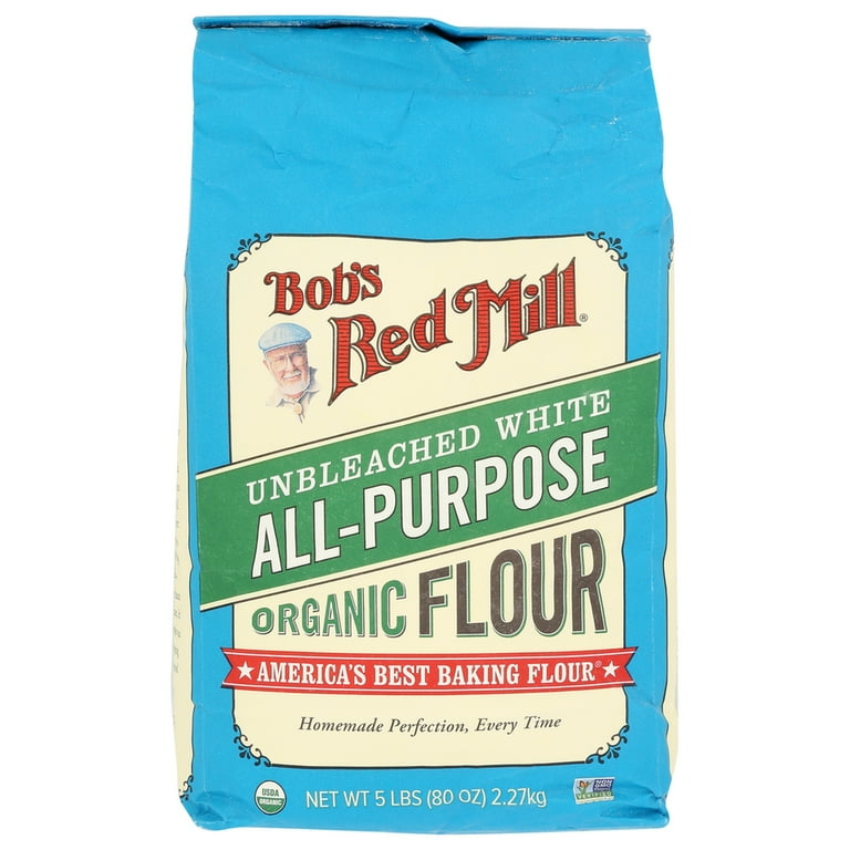 Bob's Red Mill Organic Baking Flour Unbleached White All-Purpose